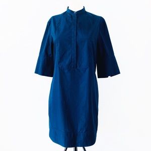 3.1 Phillip Lim Cotton Shirt Dress Navy Size 4 EUC